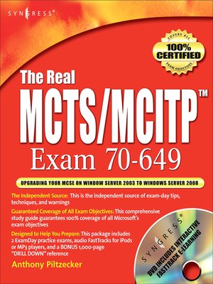 cover image of The Real MCTS/MCITP Exam 70-649 Prep Kit